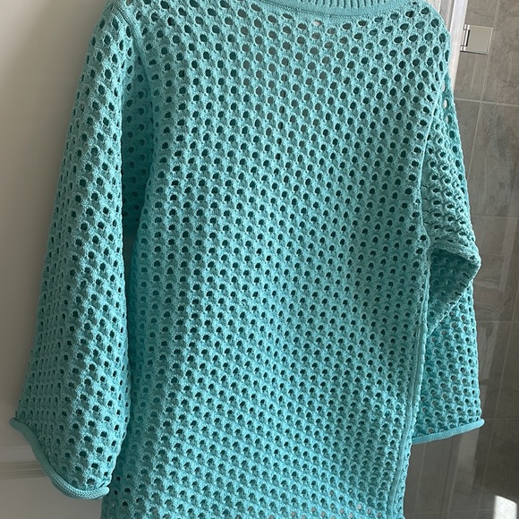 𝐻&𝑀 • V-Neck Crochet Dress Tunic - Picture 6 of 6